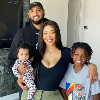 DJ Duffey with her kids